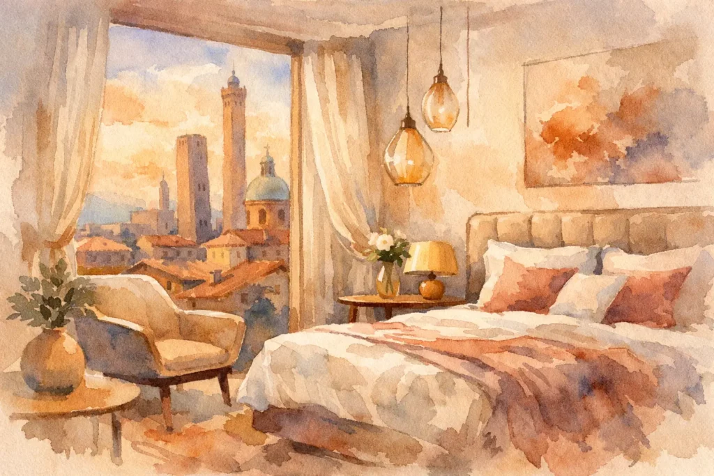 Camere di design Bologna: cosa cercare davvero
