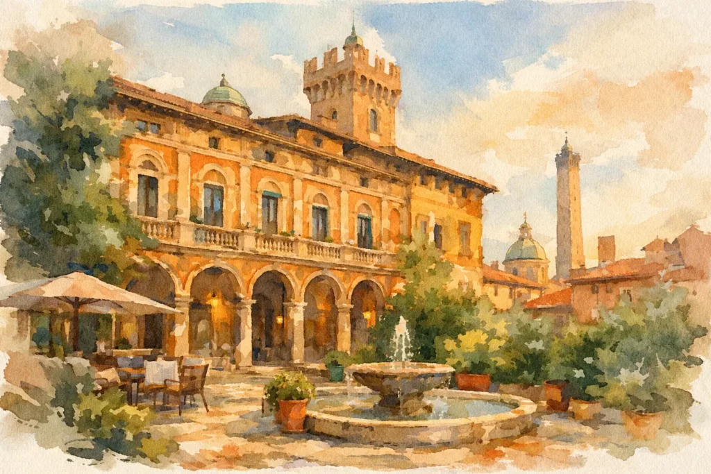 Palazzo storico dove dormire a Bologna